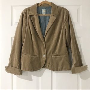 OLD NAVY Velvet Taupe blazer